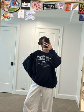 Urban Outfitters Côte d’Azur Saint Tropez Oversized Graphic Sweatshirt L/XL